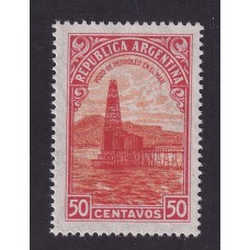 ARGENTINA 1935 GJ 790a ESTAMPILLA NUEVA MINT VARIEDAD CATALOGADA U$ 32,50